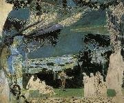 Mikhail Vrubel Italy.A.Night in Naples oil painting